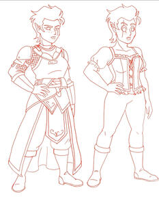 My tav Dawn in the mash animaion style.